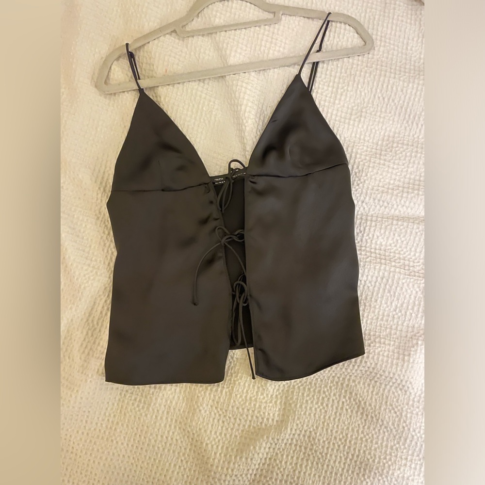 Brand new Zara tie top